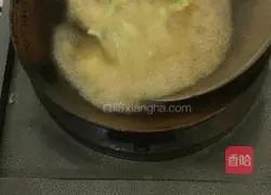 有机菜花炒肉的做法图解3