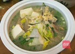 平菇豆腐滑鲶鱼的做法图解7