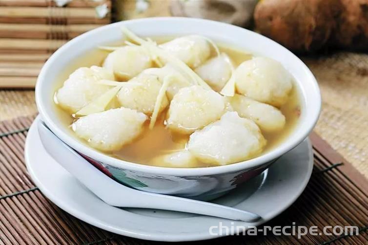 Sweet and Sour Glutinous Potato Recipe