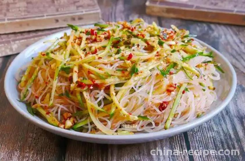 Recipe for Spicy Cold Salad Fans