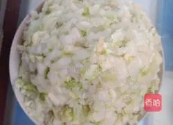 大肉白菜陷蒸饺的做法图解5