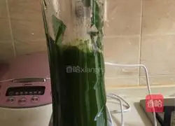 手工菠菜牛肉臊子面的做法图解2