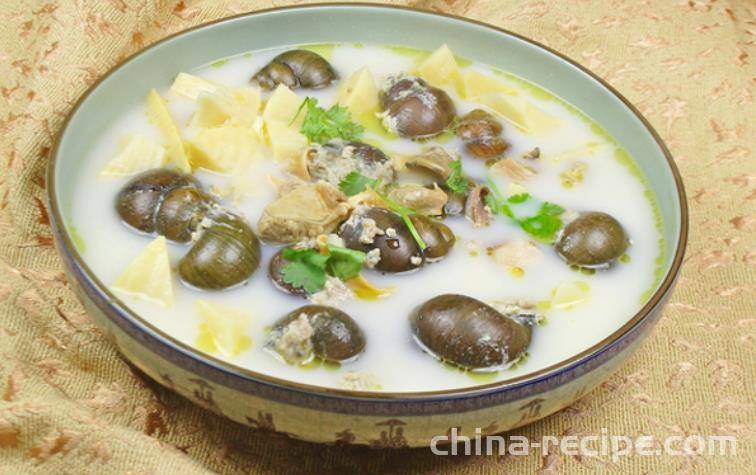 Practice of snail Congee