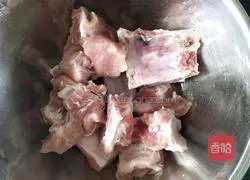 绿豆排骨汤的做法图解1