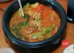 韩式辣鸡土豆汤（韩国辣鸡土豆汤）的做法图解4