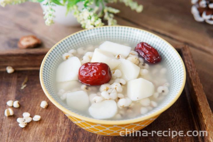 How to make yam and barley Congee