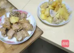 土豆蒸芋艿排骨的做法图解10