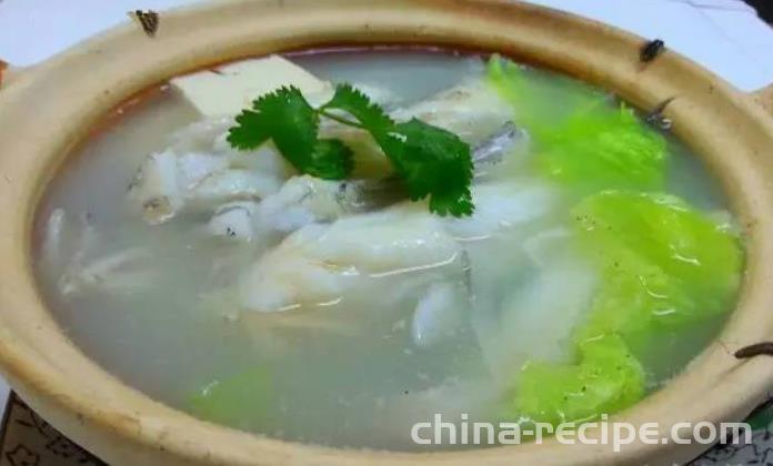 The recipe for Nine Belly Fish and Silk Melon Soup