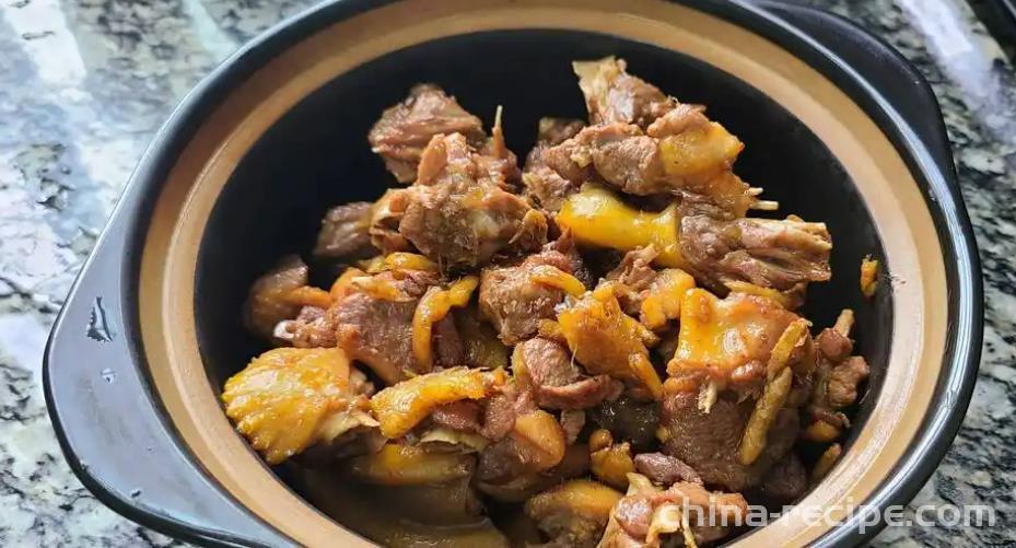 Recipe for Braised Duck Meat Pot