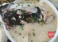 清炖鱼头豆腐汤的做法图解16