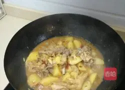 土豆烧鸡块的做法图解7