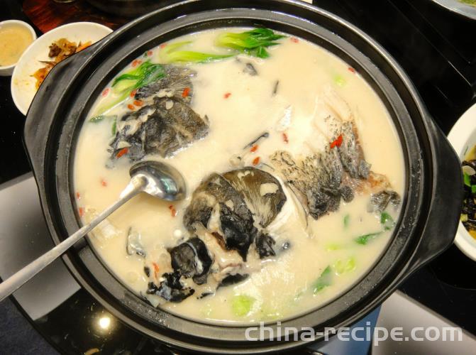 The recipe for Big Head Fish Soup