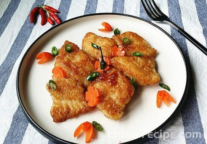 The recipe for pan frying basa fish chunks