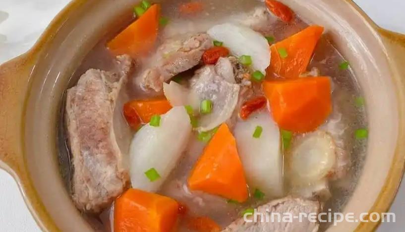 Recipe for Pig Bone Yam Carrot Soup