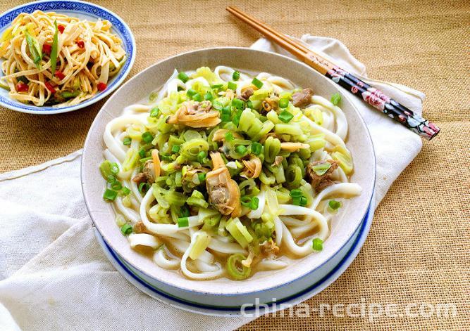 The method of making kidney bean noodles