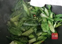 蒜蓉油麦菜的做法图解7