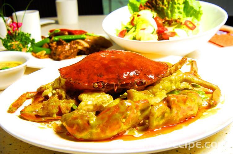 Recipe for Curry Crab