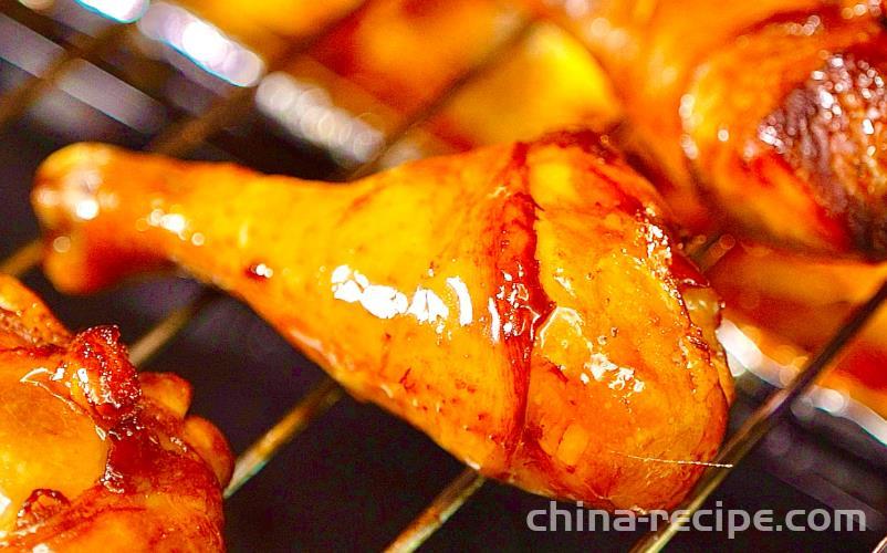 The recipe for grilling chicken legs