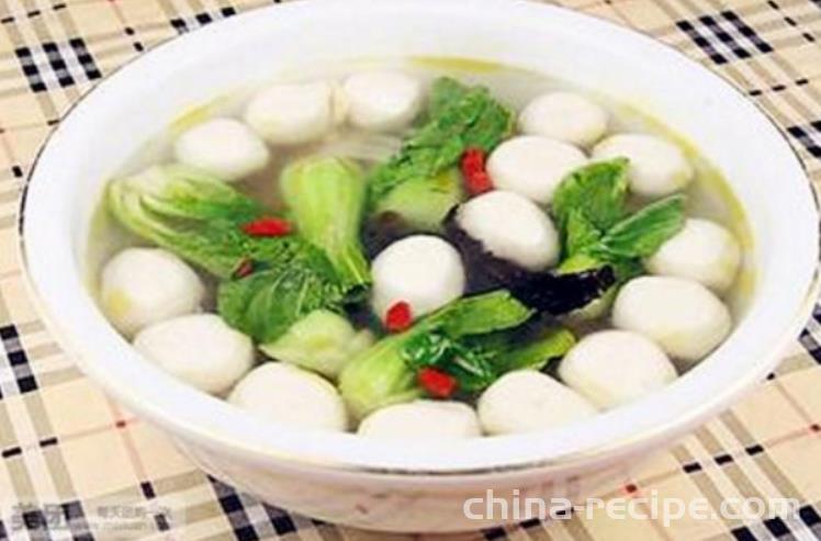 How to make vegetable Fish ball soup