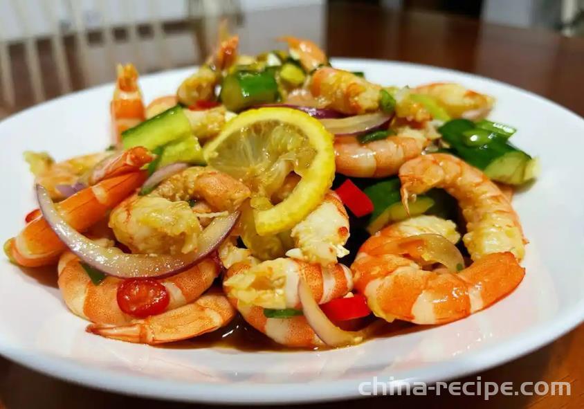 Recipe for Lemon Shrimp