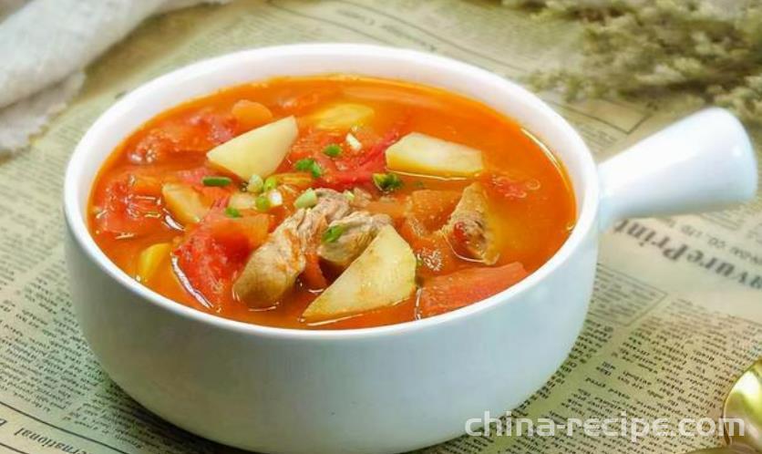 Recipe for Tomato and Winter Melon Appetizer Soup