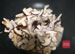 香菇炒肉片的做法图解8