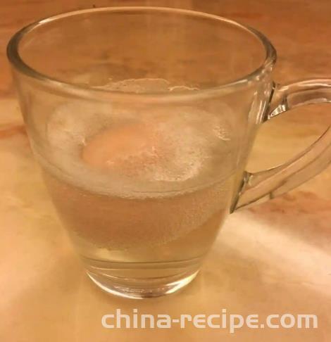 How to make vinegar soaked egg drink