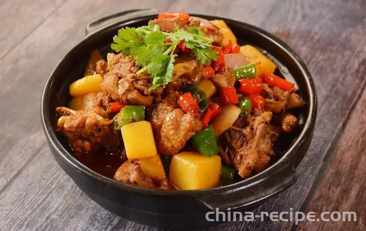 The recipe for clay pot chicken