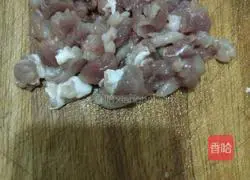 肉炒绿豆的做法图解2