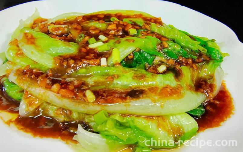 The recipe for homemade oyster sauce lettuce