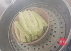 蒜泥茄子的做法图解3