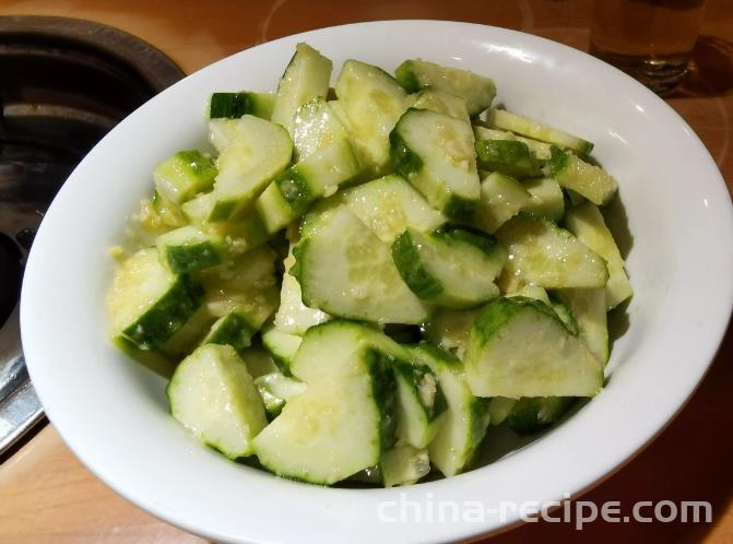 Recipe for Garlic and Green Melon