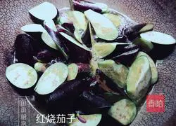 红烧双茄（茄子+番茄）的做法图解2