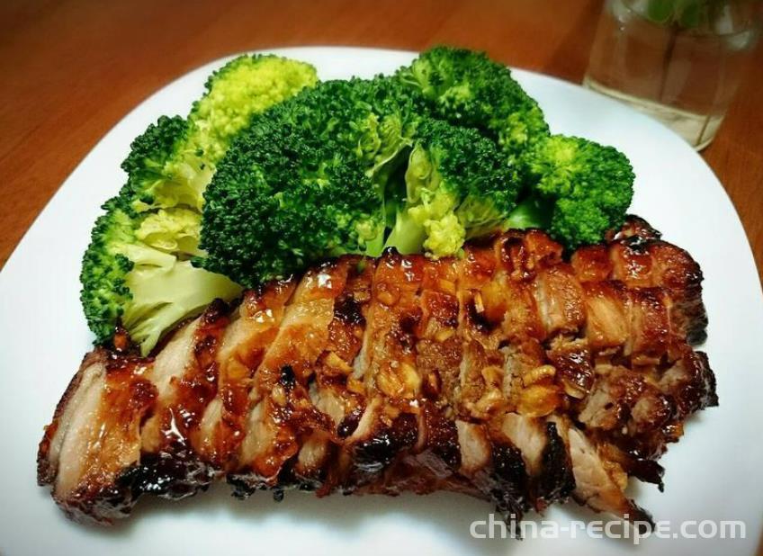 How to make Grilled pork with honey sauce