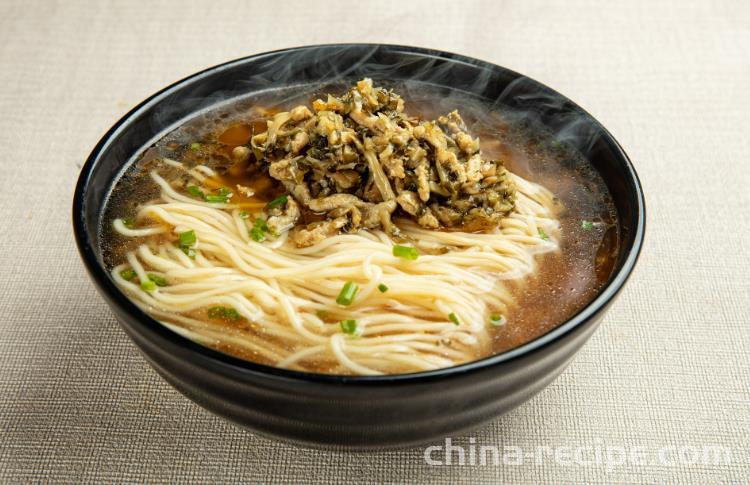 Pickled Chinese cabbage Noodles