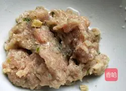 虾仁肉末蒸豆腐的做法图解3