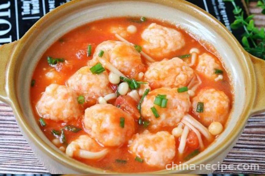 Recipe for Shrimp Slippery Soup