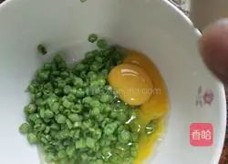 豆角煎鸡蛋的做法图解6