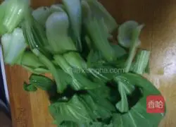 油菜炒土豆片的做法图解2