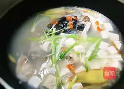 鱼头豆腐汤的做法图解9