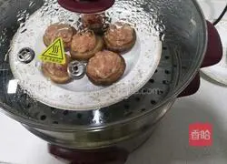 香菇酿肉丸子的做法图解8