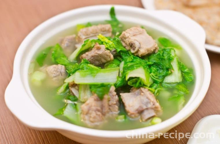 Recipe for Cabbage and Pork Rib Soup