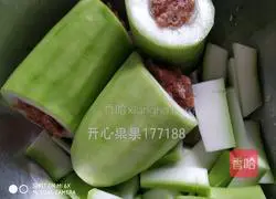 瓠子塞肉的做法图解4