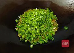 空心菜梗炒泡豇豆的做法图解9