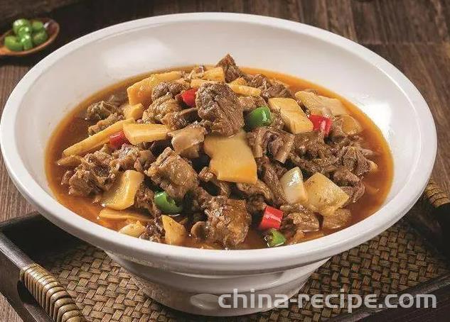 Recipe for Braised Duck with Sour Bamboo Shoots