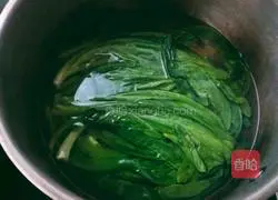 白灼油麦菜的做法图解2