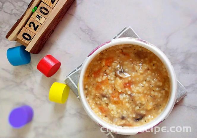 Recipe for Tomato Mushroom Pearl Noodles