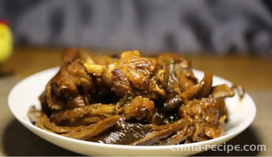 Recipe for Mushroom Slippery Duck