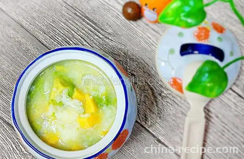 The practice of milk flavored grains Congee