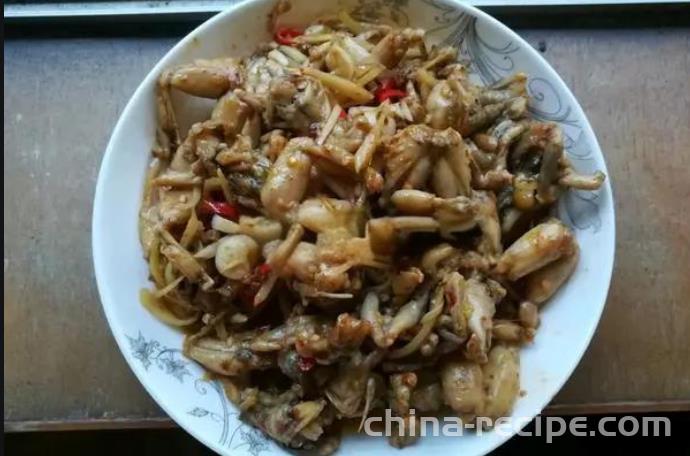 The recipe of Zijiang Frog